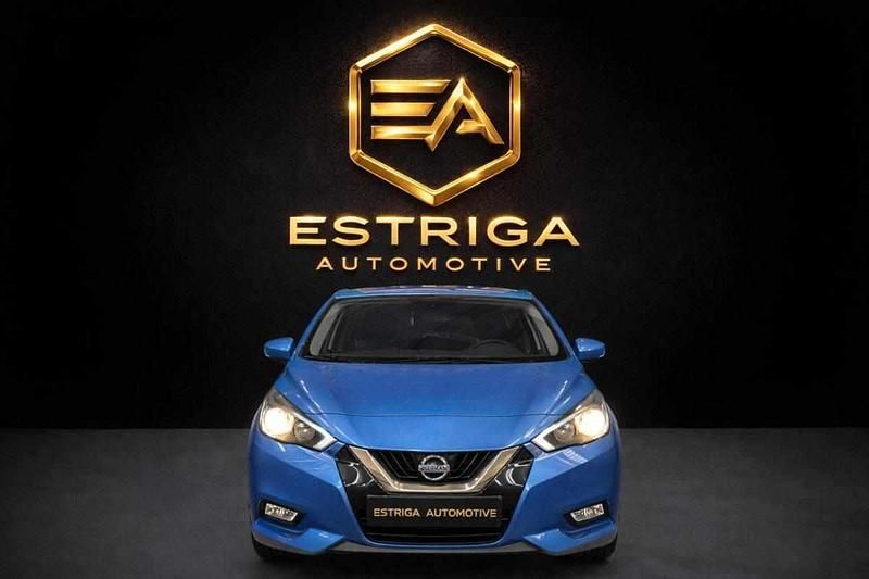 Usado Nissan Micra 101 HP (74 kW) 2019 Azul Citadino