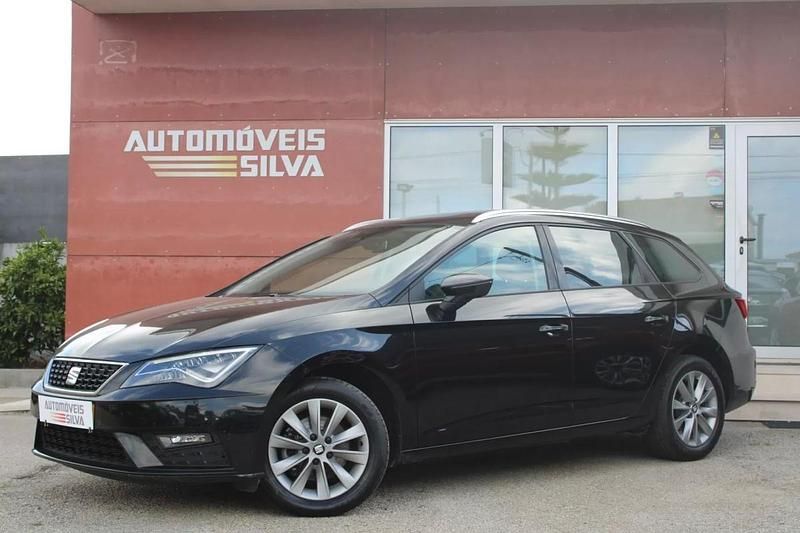 Usado Seat Leon ST Style 115 HP (84 kW) 2018 Preto Carrinha