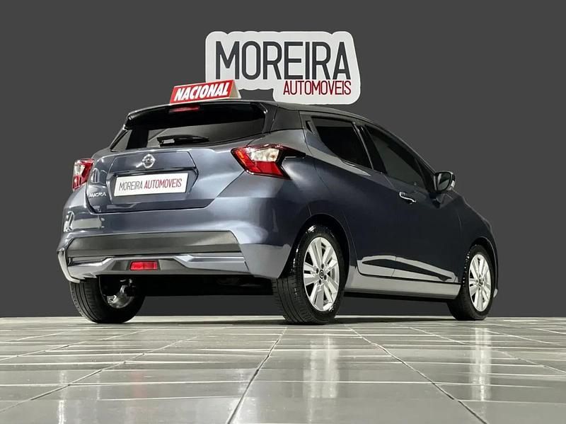 Usado Nissan Micra Acenta 101 HP (74 kW) 2019 Cinzento Citadino