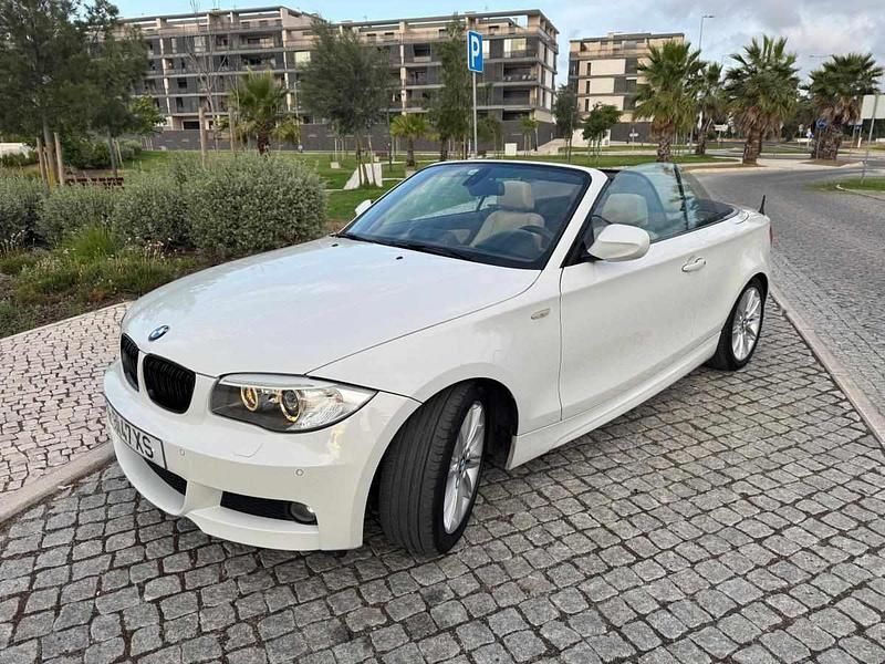 Branco Usado 2013 BMW 118 Cabriolet Cabrios | € 15.500 - Imagem 1/4