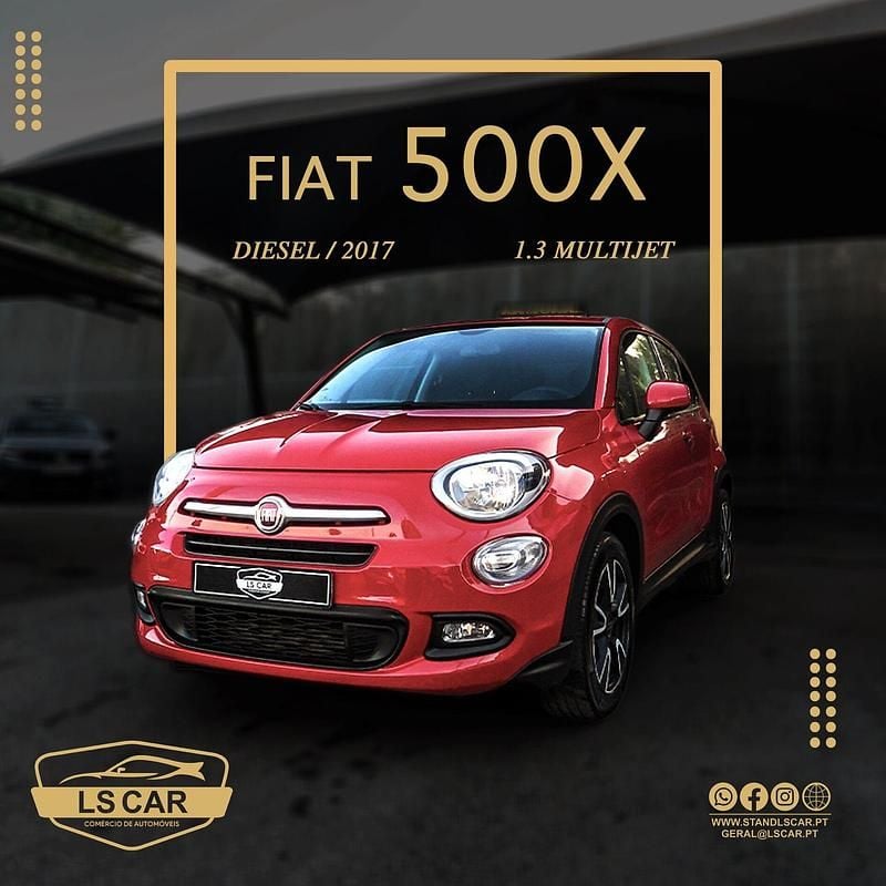 Vermelho Usado 2017 Fiat 500 Cross Plus | € 12.900 (Preço elevado) - Imagem 1/4