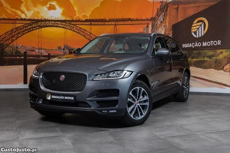 Cinza Usado 2017 Jaguar F-Pace Prestige SUV | € 29.900 (Preço justo) - Imagem 1/1
