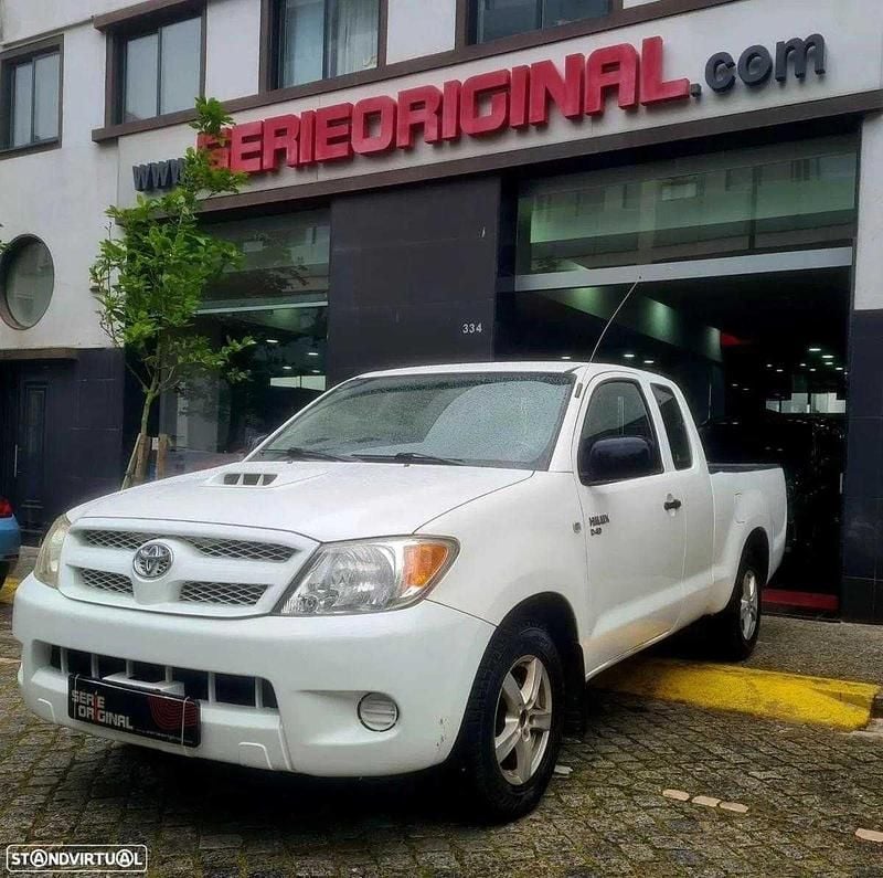 Branco Usado 2008 Toyota HiLux Pickup | € 12.650 - Imagem 1/4