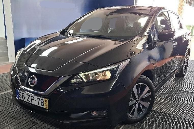 Preto Usado 2019 Nissan Leaf Acenta Citadino | € 12.099 (Super Preço) - Imagem 1/4