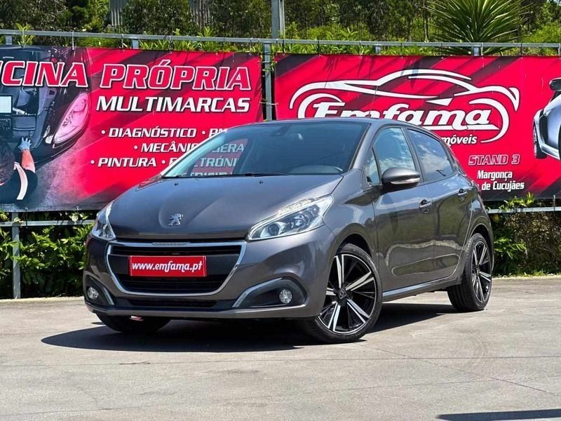 Cinza Usado 2018 Peugeot 208 Active Citadino | € 11.950 (Preço justo) - Imagem 1/4