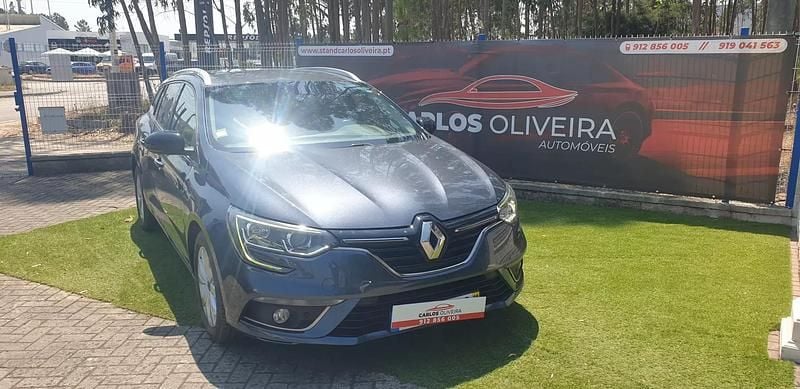 Cinza escuro Usado 2018 Renault Mégane GrandTour LIMITED Carrinha | € 11.750 (Super Preço) - Imagem 1/4