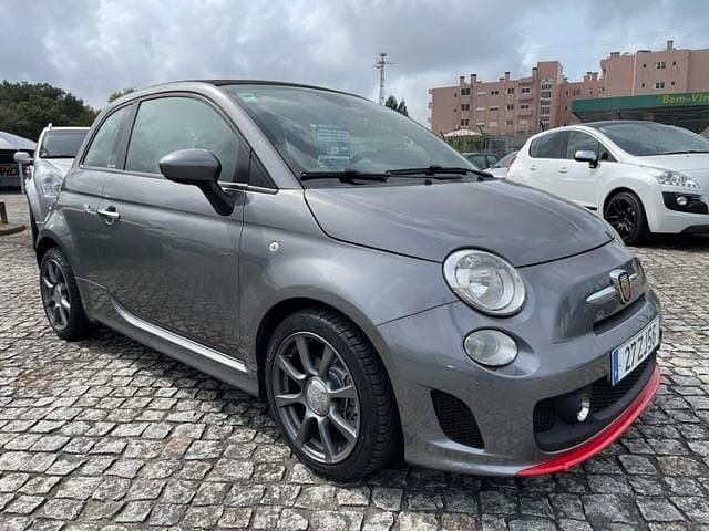 Usado Fiat 500C 150 HP (110 kW) 2014 Cinzento Cabrios