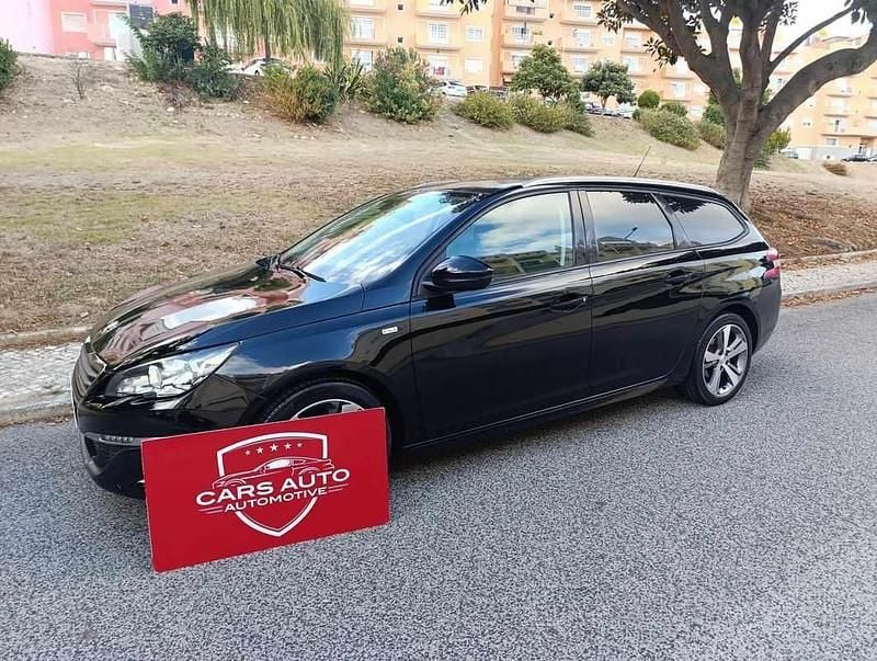 Preto Usado 2016 Peugeot 308 Allure Carrinha | € 8.890 (Super Preço) - Imagem 1/4