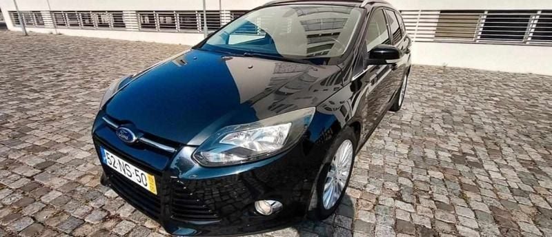 Preto Usado 2013 Ford Focus Titanium Carrinha | € 8.599 (Preço justo) - Imagem 1/4