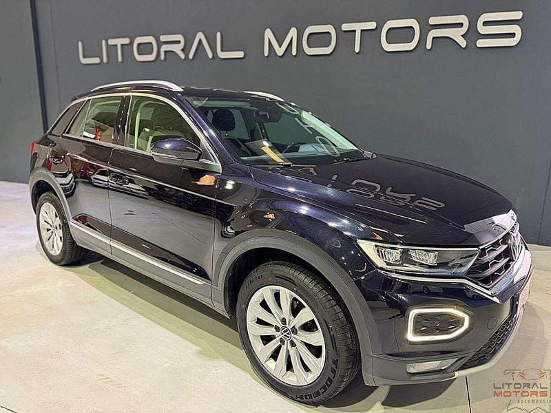 Preto Usado 2021 VW T-Roc SUV | € 22.490 (Preço justo) - Imagem 1/3