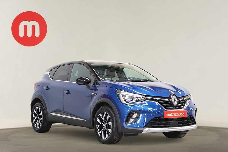 Azul Usado 2022 Renault Captur Techno SUV | € 19.499 (Preço justo) - Imagem 1/4