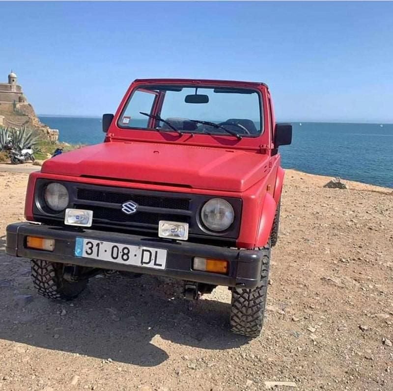 Vermelho Usado 1994 Suzuki Samurai SUV | € 2.500 - Imagem 1/4