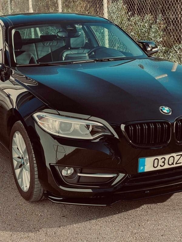 Preto Usado 2016 BMW 218 Coupé | € 21.990 (Bom preço) - Imagem 1/4