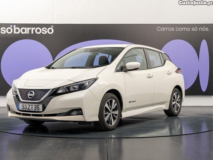 Branco Usado 2020 Nissan Leaf Acenta Citadino | € 13.990 (Bom preço) - Imagem 1/1