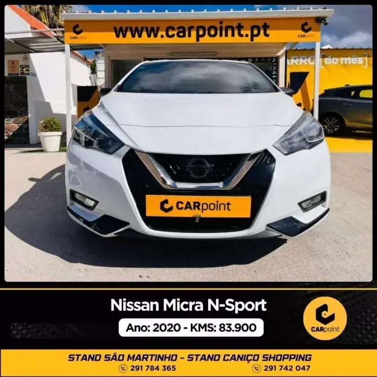 Usado Nissan Micra 100 HP (73 kW) 2020 Branco Citadino