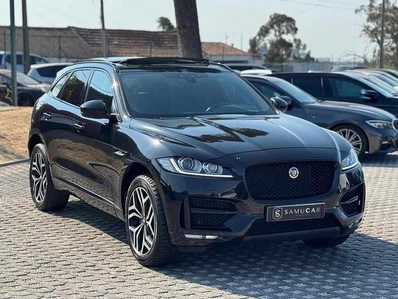 Preto Usado 2017 Jaguar F-Pace Prestige SUV | € 26.990 (Preço justo) - Imagem 1/4