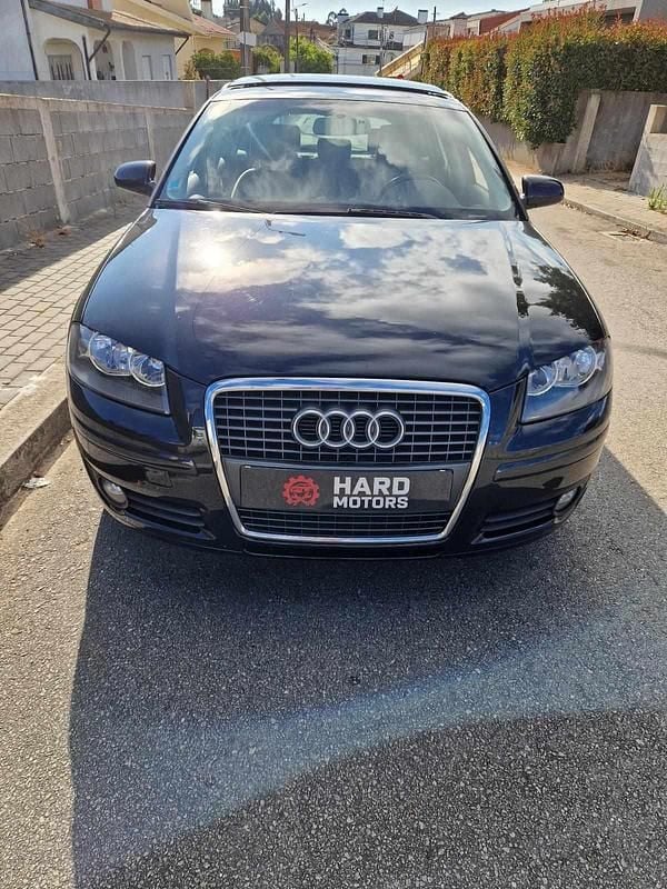 Preto Usado 2008 Audi A3 Citadino | € 6.500 (Super Preço) - Imagem 1/4