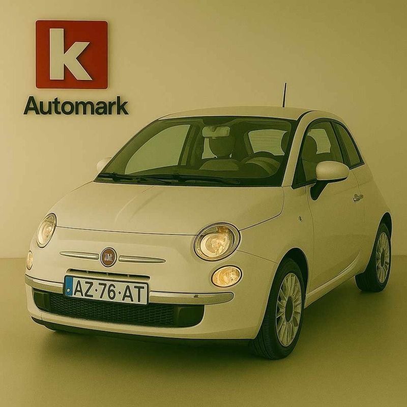 Branco Usado 2015 Fiat 500C Lounge Cabrios | € 12.990 (Caro) - Imagem 1/4