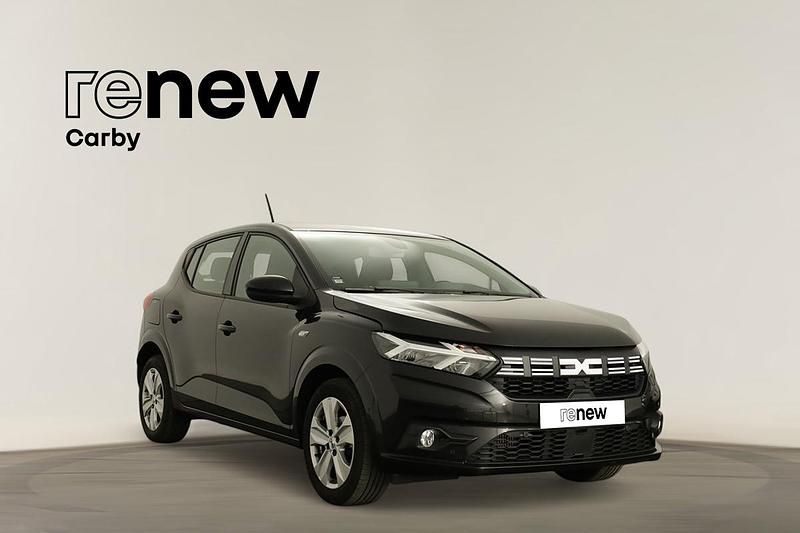 Preto Usado 2024 Dacia Sandero Expression Citadino | € 17.790 (Preço justo) - Imagem 1/4