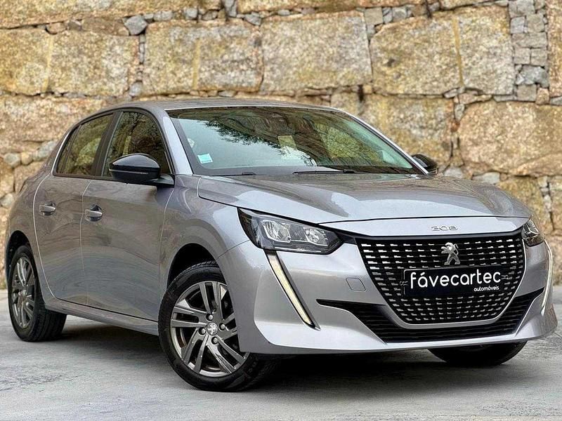 Usado Peugeot 208 Active 75 HP (55 kW) 2022 Cinzento Citadino