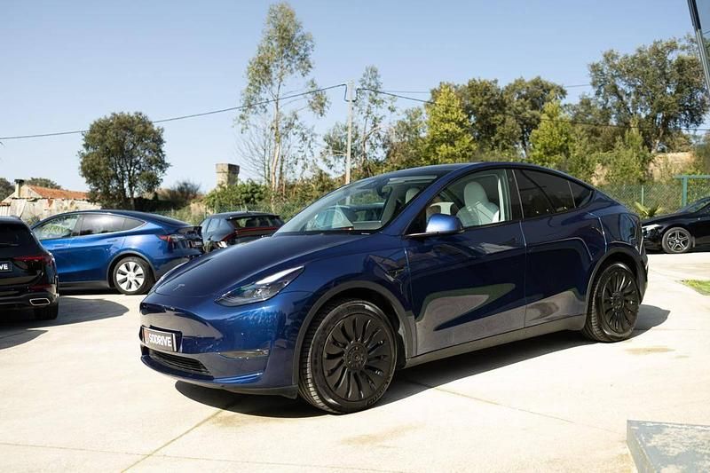 Usado Tesla Model Y 378 kW (514 HP) 2022 Azul SUV