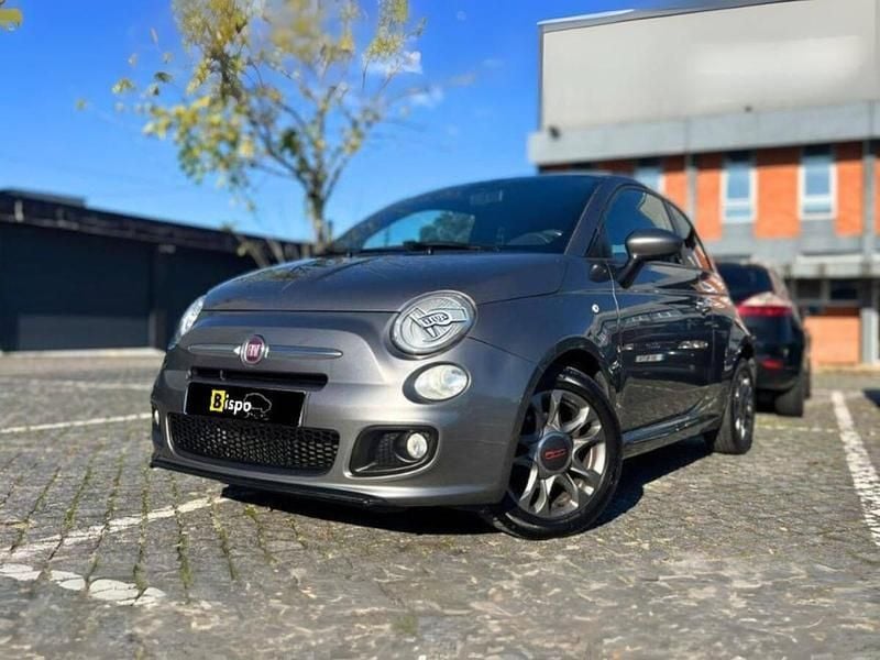 Cinzento Usado 2014 Fiat 500 | € 7.997 (Preço justo) - Imagem 1/4