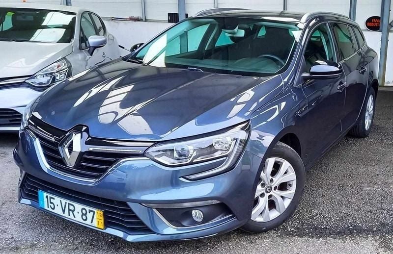 Cinzento Usado 2018 Renault Mégane GrandTour Carrinha | € 15.150 (Preço justo) - Imagem 1/4