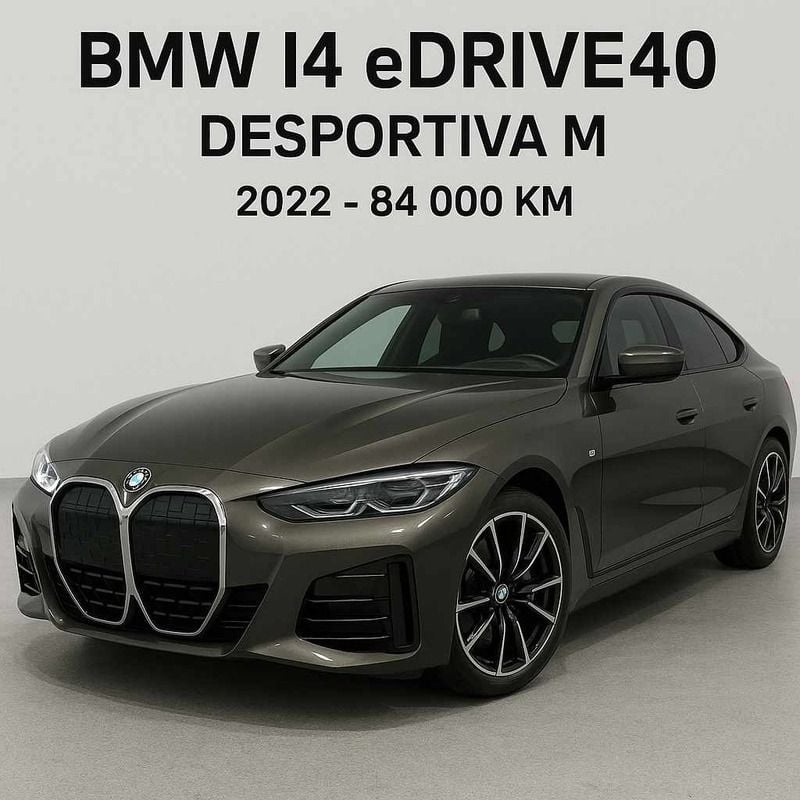 Cinzento Usado 2022 BMW i4 Sedan | € 49.950 (Preço justo) - Imagem 1/2