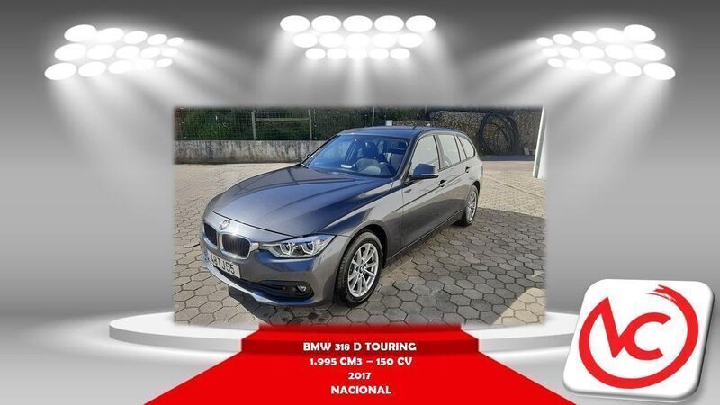 Cinza Usado 2017 BMW 318 Advantage Carrinha | € 18.950 (Preço justo) - Imagem 1/4