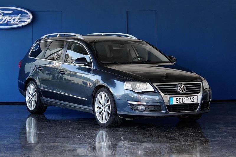 Azul Usado 2007 VW Passat Highline Carrinha | € 8.990 (Preço elevado) - Imagem 1/4