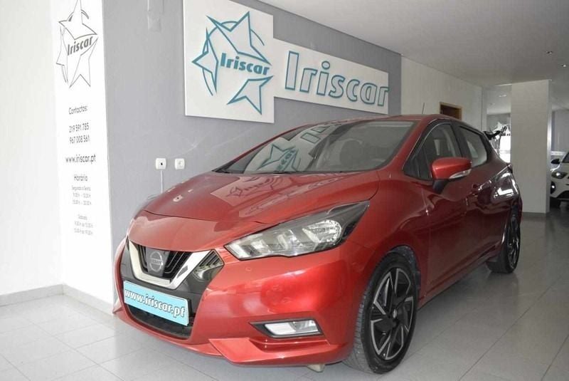 Vermelho Usado 2021 Nissan Micra Citadino | € 13.350 (Bom preço) - Imagem 1/4