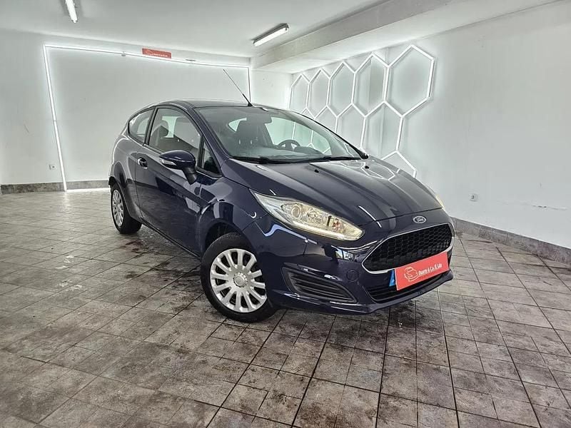 Usado Ford Fiesta Trend 60 HP (44 kW) 2017 Azul escuro Citadino