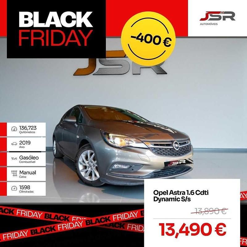 Cinza Usado 2019 Opel Astra Dynamic | € 13.490 (Preço justo) - Imagem 1/4