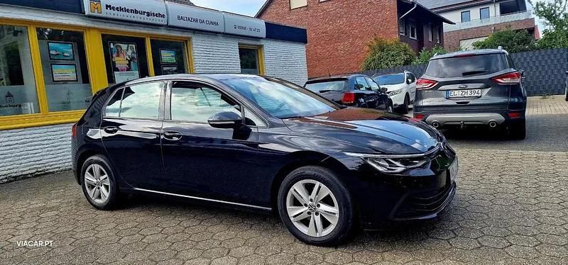Preto Usado 2021 VW Golf VIII Life Citadino | € 18.950 (Preço elevado) - Imagem 1/4