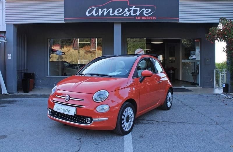 Laranja Usado 2023 Fiat 500C Lounge Cabrios | € 15.750 (Preço justo) - Imagem 1/4