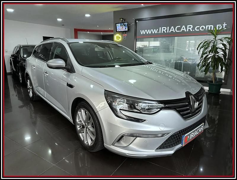 Cinza Usado 2018 Renault Mégane GT Line GT-Line Carrinha | € 14.500 (Preço justo) - Imagem 1/4