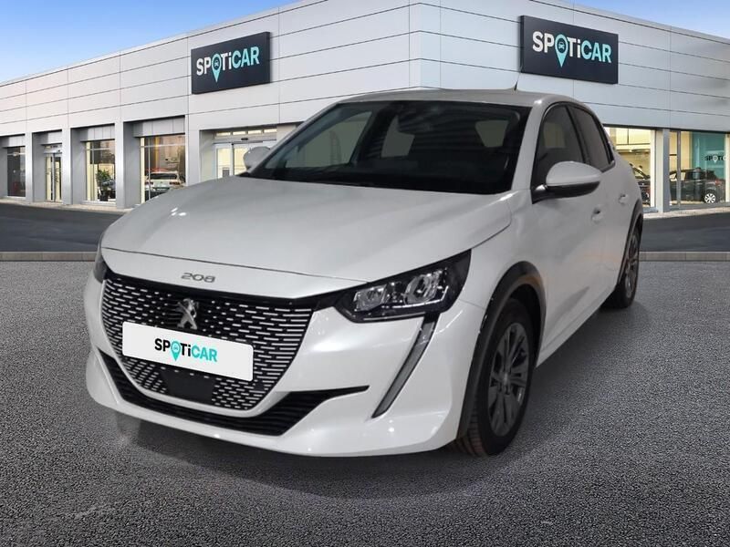 Branco Usado 2021 Peugeot e-208 Allure Citadino | € 26.943 - Imagem 1/4
