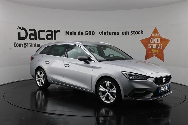 Cinzento Usado 2021 Seat Leon ST FR Carrinha | € 19.899 (Preço justo) - Imagem 1/4