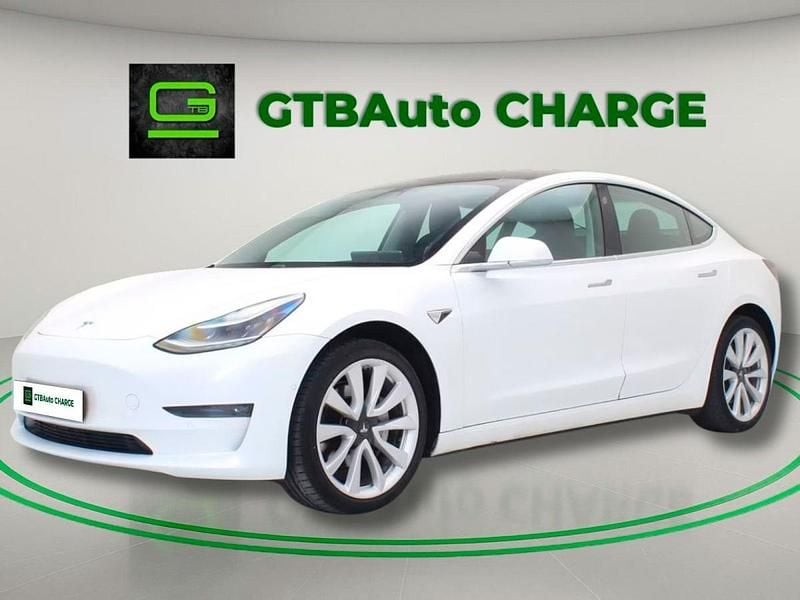 Branco Usado 2019 Tesla Model 3 Long Range AWD Sedan | € 26.499 (Preço elevado) - Imagem 1/4