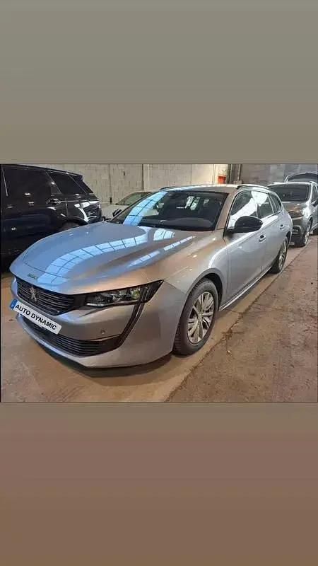 Prateado Usado 2021 Peugeot 508 SW Allure Carrinha | € 22.700 - Imagem 1/4