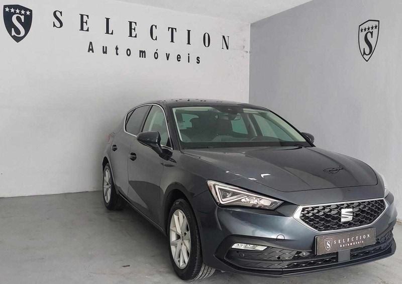 Cinzento Usado 2020 Seat Leon Citadino | € 16.950 (Preço justo) - Imagem 1/4