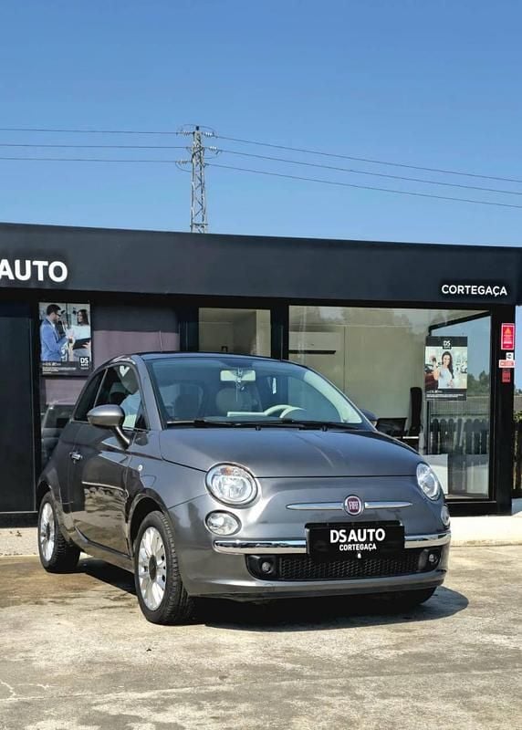 Cinzento Usado 2015 Fiat 500 | € 9.750 (Preço justo) - Imagem 1/4