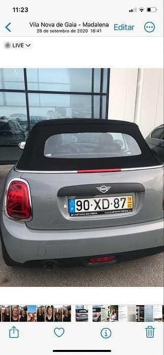 Usado 2019 Mini One Cabriolet Cabrios | € 21.000 - Imagem 1/4