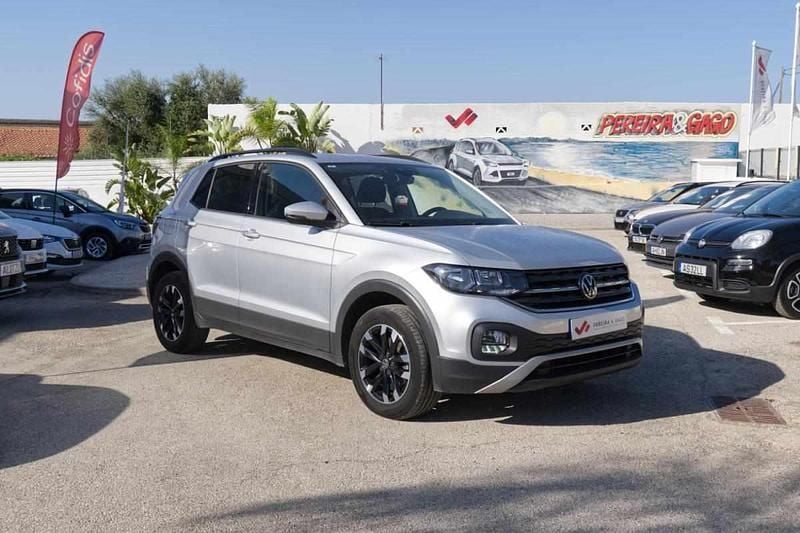 Cinzento Usado 2023 VW T-Cross SUV | € 20.000 (Preço justo) - Imagem 1/4