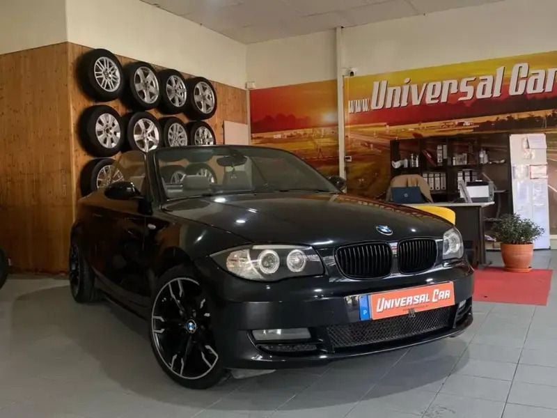 Usado BMW 120 Cabriolet 177 HP (130 kW) 2008 Preto Cabrios