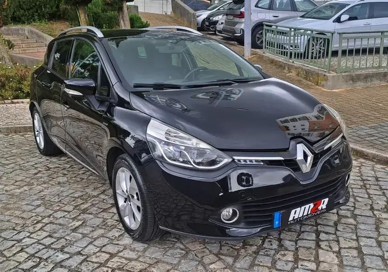 Preto Usado 2016 Renault Clio GrandTour LIMITED Carrinha | € 8.750 (Bom preço) - Imagem 1/4