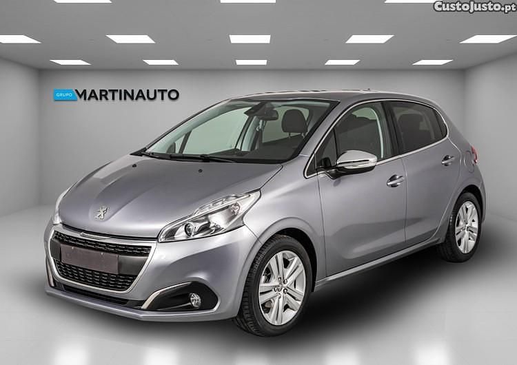 Cinza Usado 2014 Peugeot 208 Active Citadino | € 9.500 (Preço justo) - Imagem 1/1