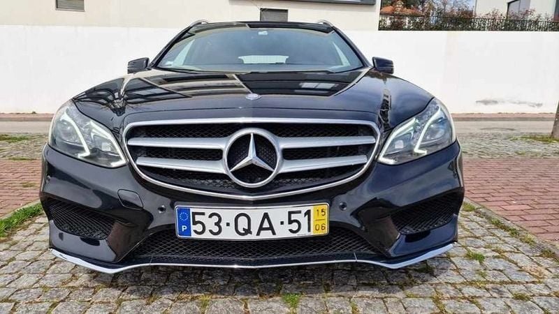 Preto Usado 2015 Mercedes E300 Carrinha | € 22.900 (Preço elevado) - Imagem 1/4