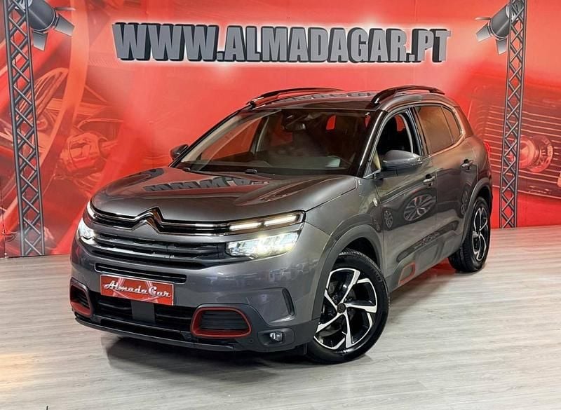 Cinza Usado 2021 Citroën C5 Aircross PureTech SUV | € 16.900 (Bom preço) - Imagem 1/4