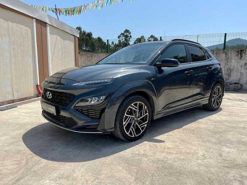 Cinza Usado 2021 Hyundai Kauai N Line SUV | € 21.450 (Preço elevado) - Imagem 1/4